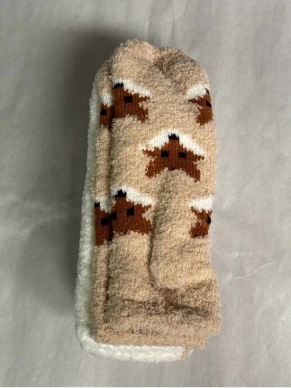 New Born Socks Women’s 5 Pair Fox Multicolor Plush Soft Cozy No Show Sock Casual